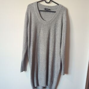 Storyteller Heather Gray Sweater Dress